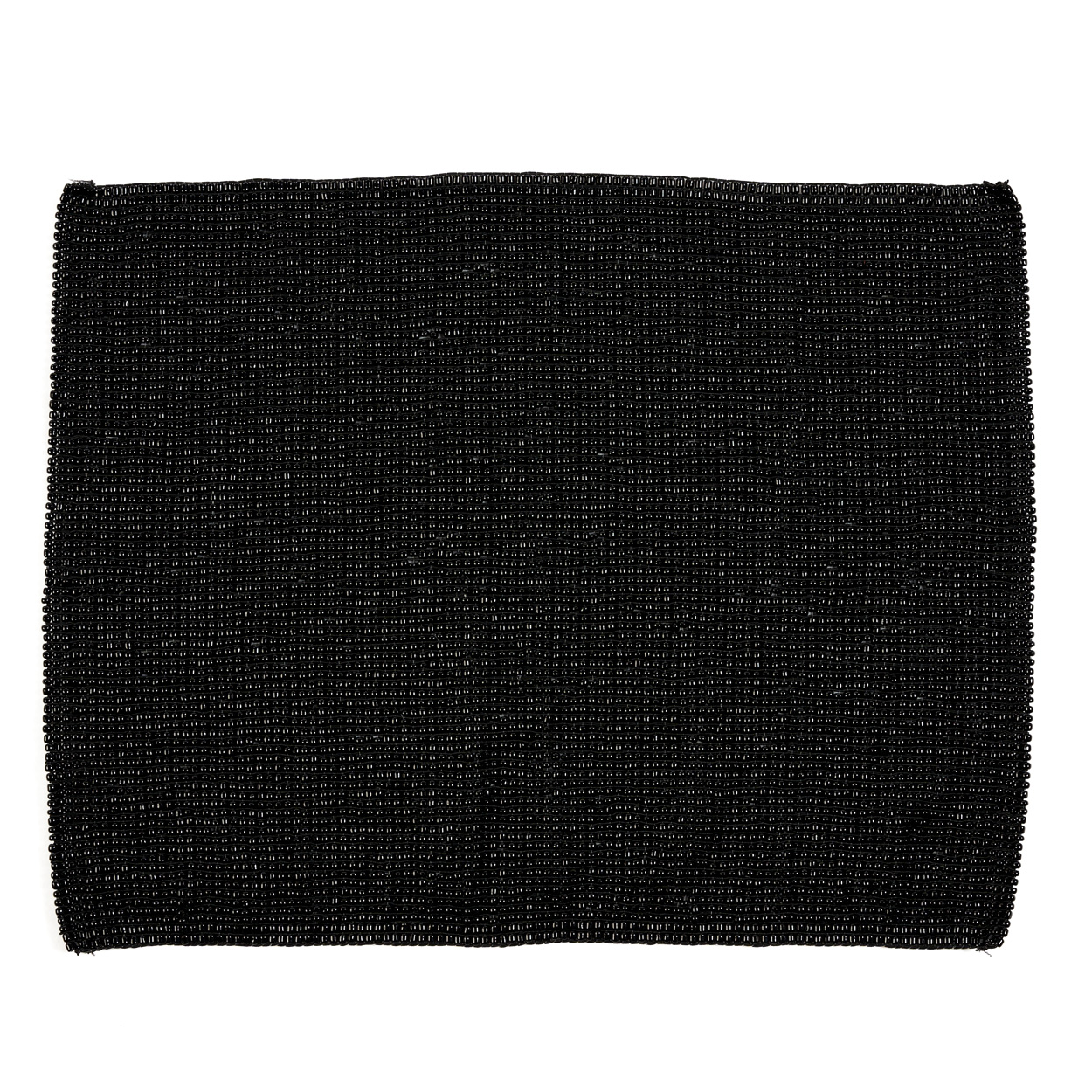 The Beaded Placemat - Black