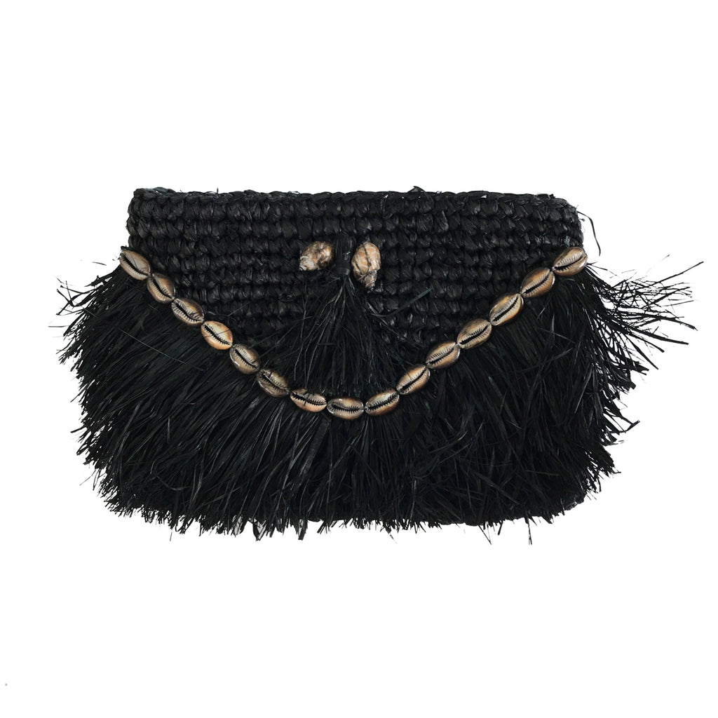 The Island Clutch - Black