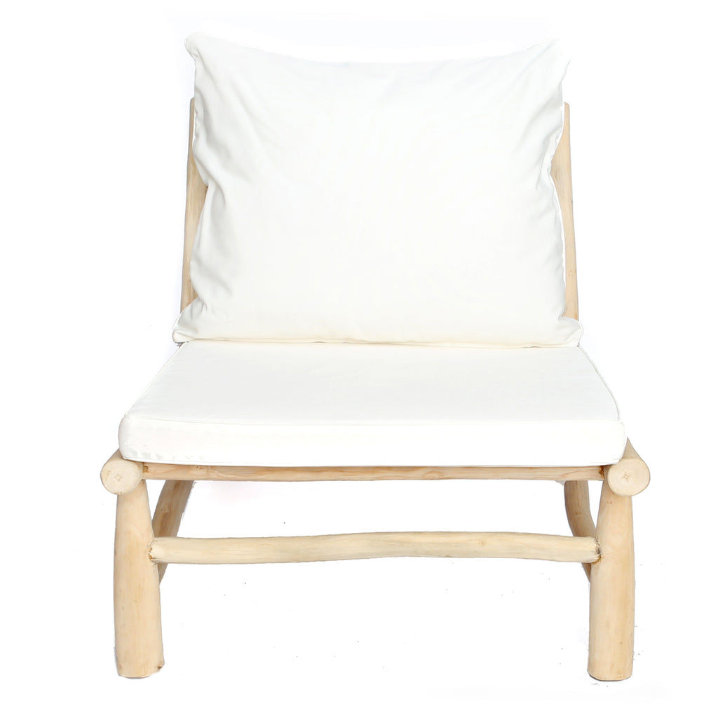 The Island One Seater - Natural White
