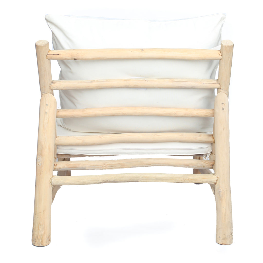 The Island One Seater - Natural White
