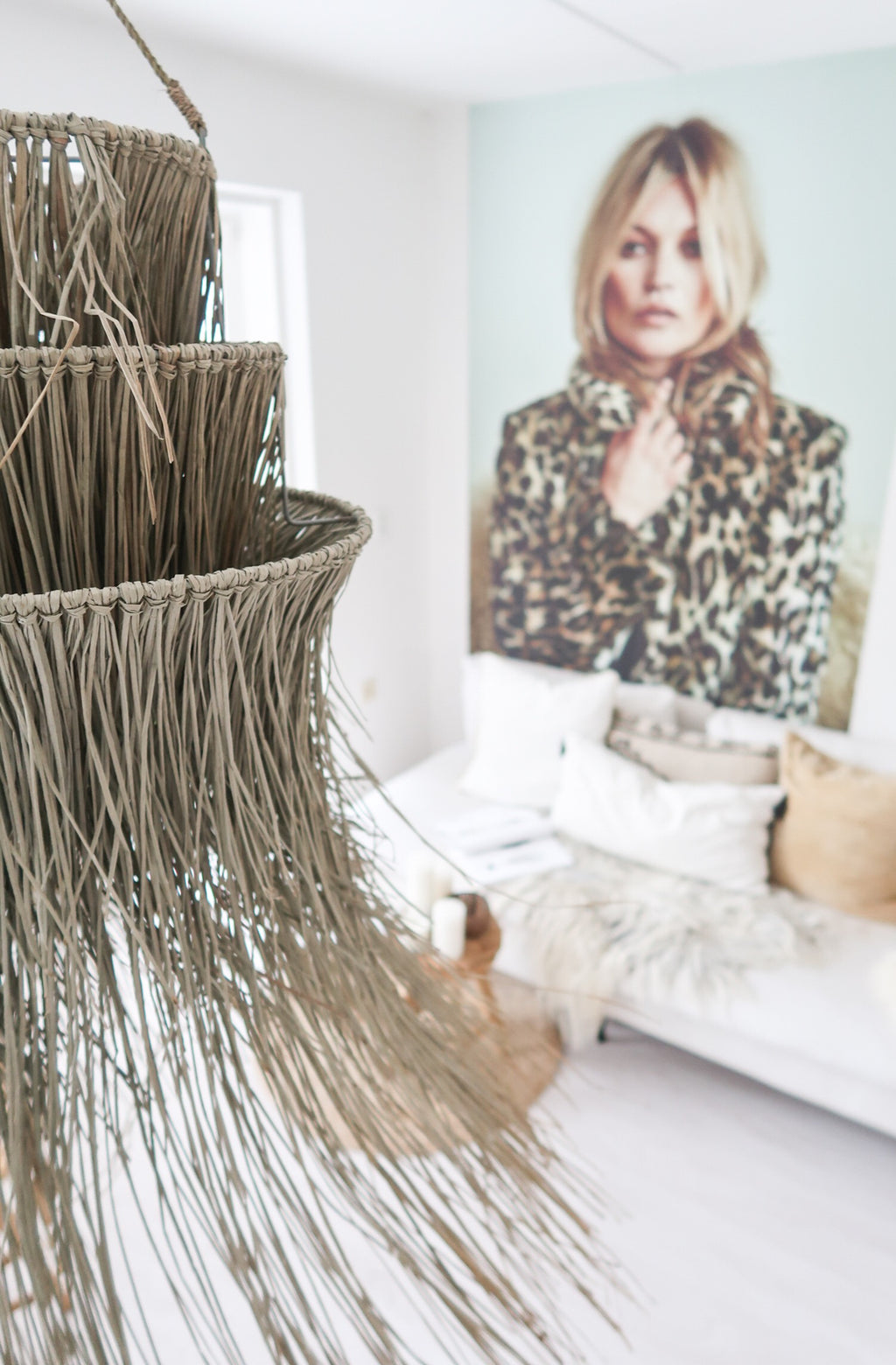 The Alang Alang Chandelier - Natural