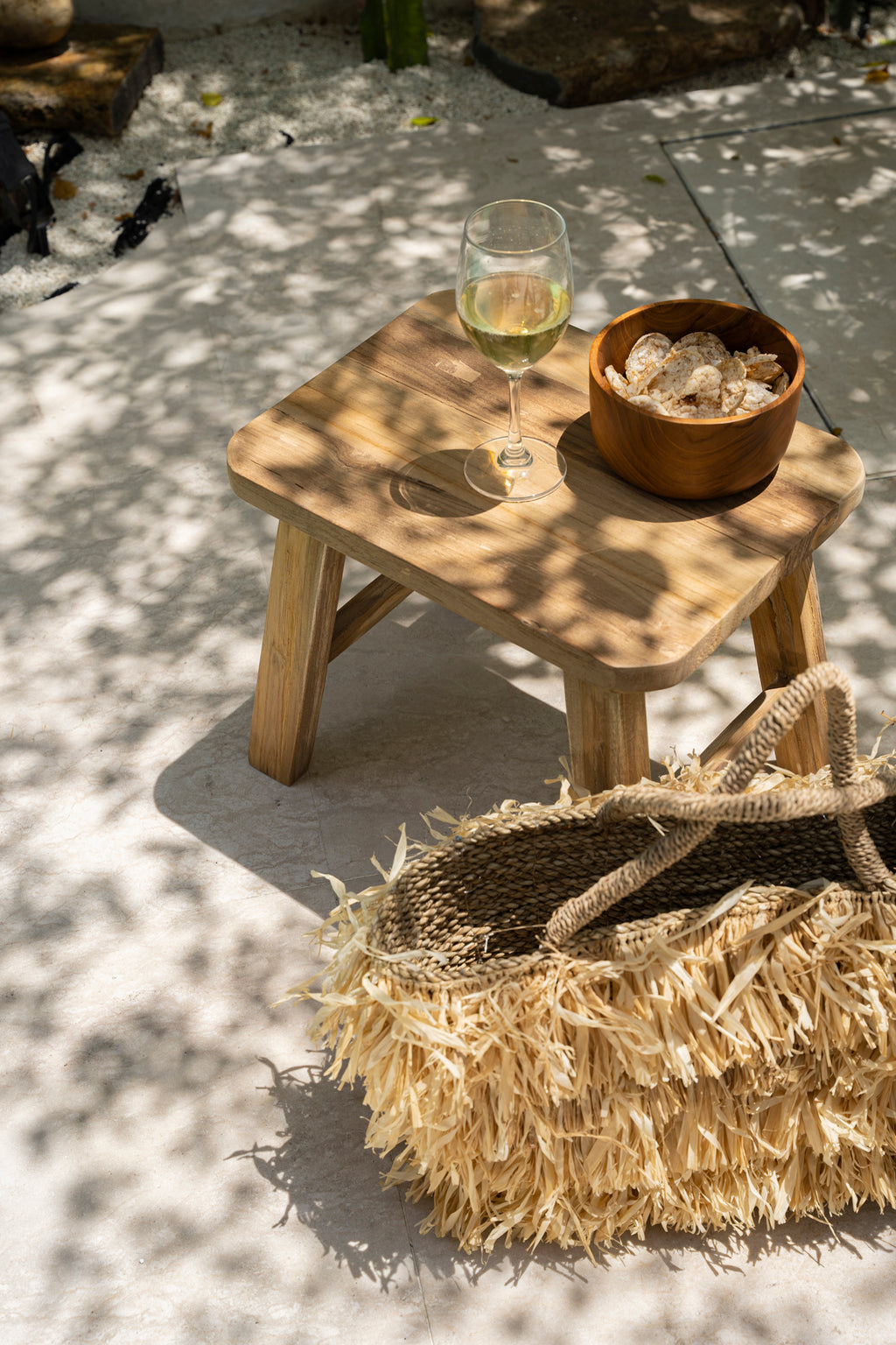 The Raffia Bahamas Basket - Natural
