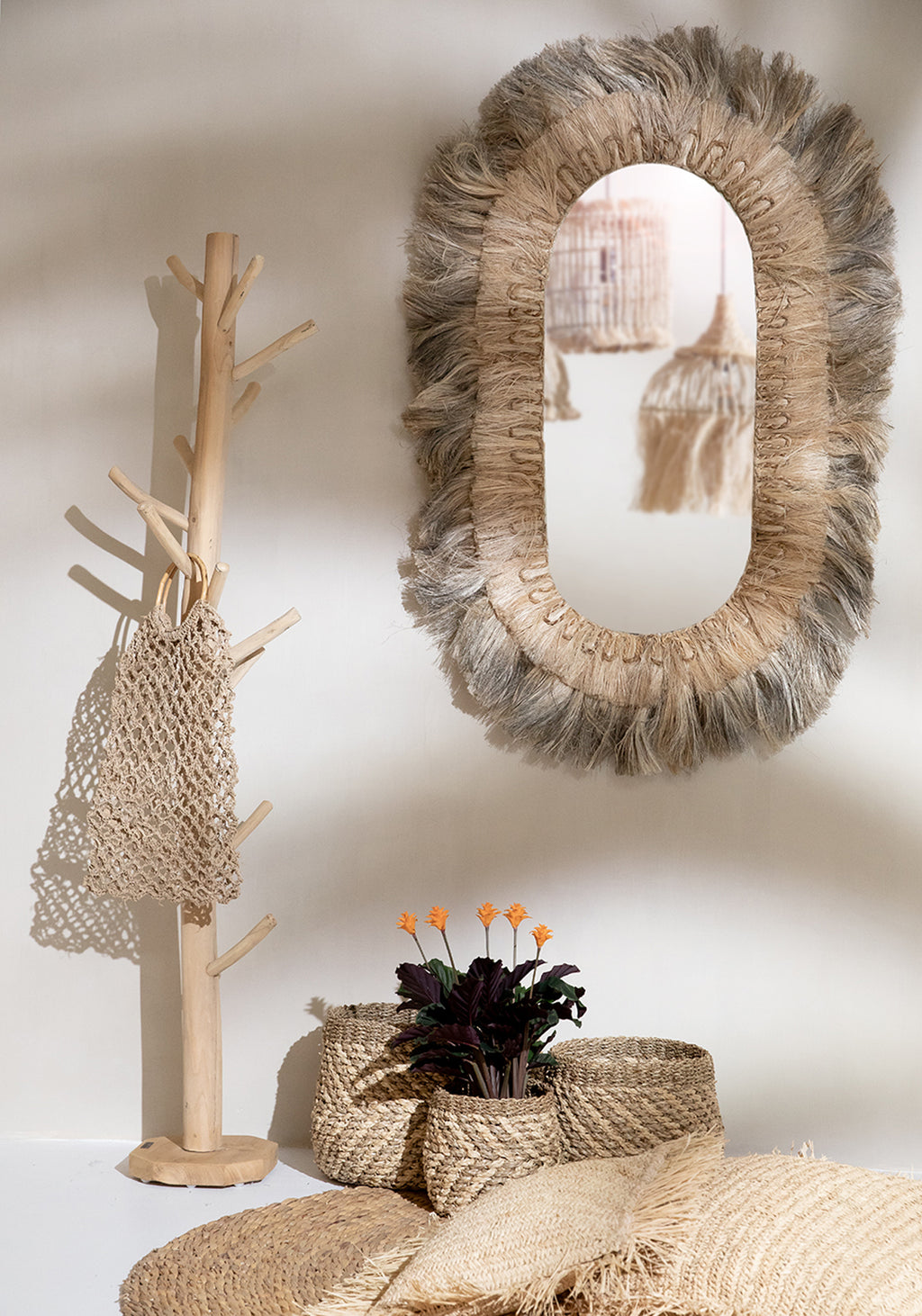 The Jute Crochet Shopper - Natural