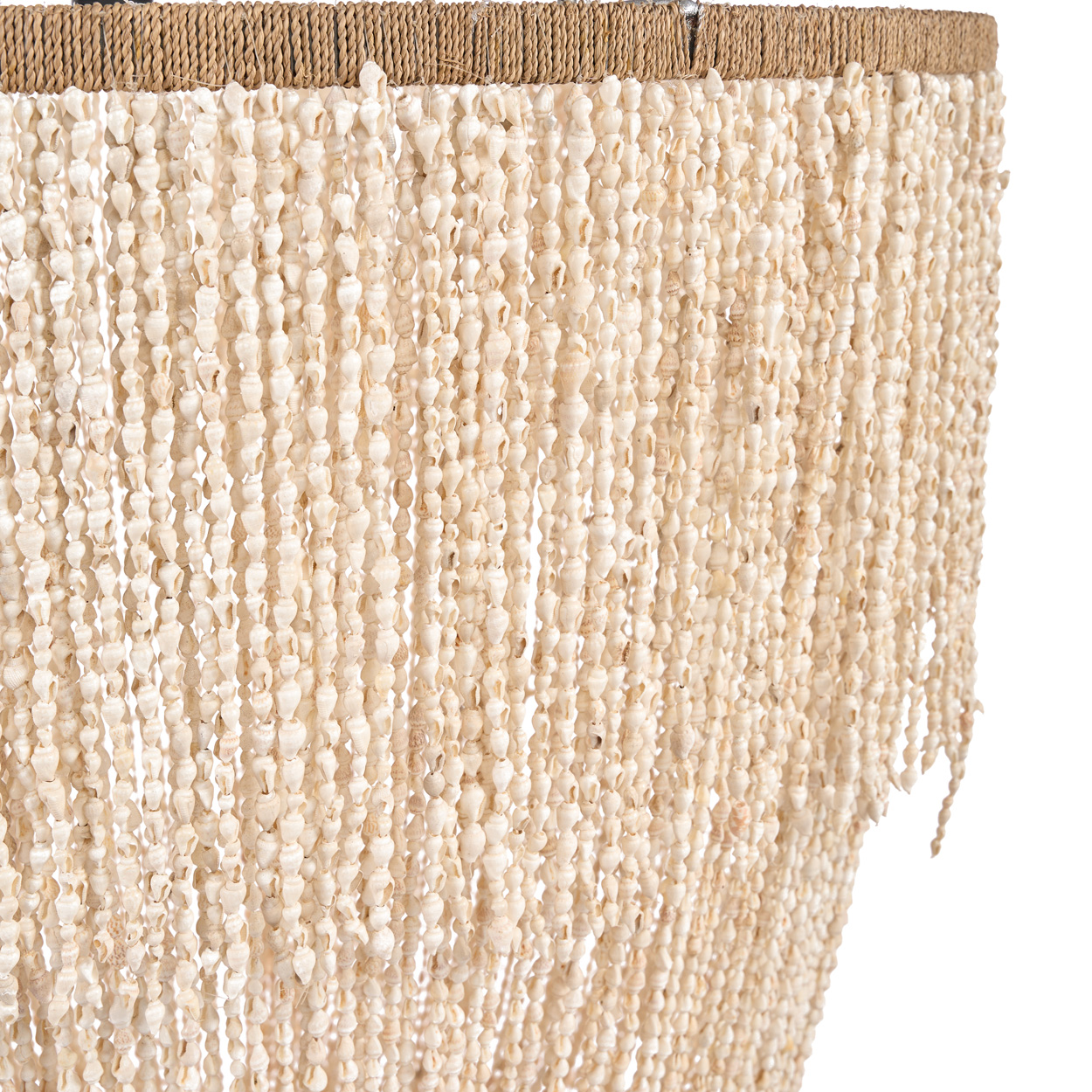 The Waterfall Shell Chandelier - Natural - XL