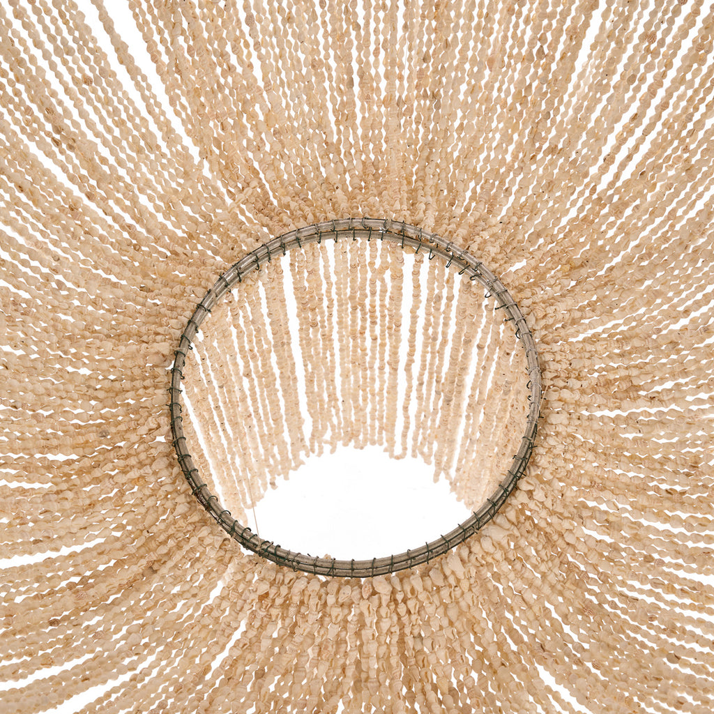 The Waterfall Shell Chandelier - Natural - XL