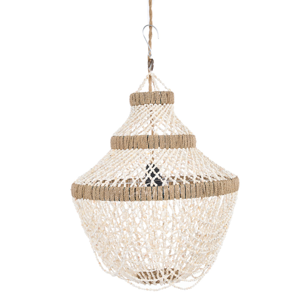 The Ocean Shell Chandelier - Natural - M