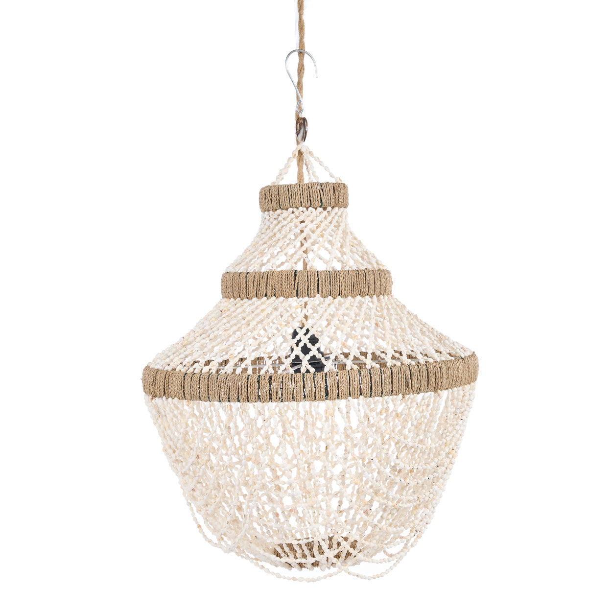 The Ocean Shell Chandelier - Natural - M