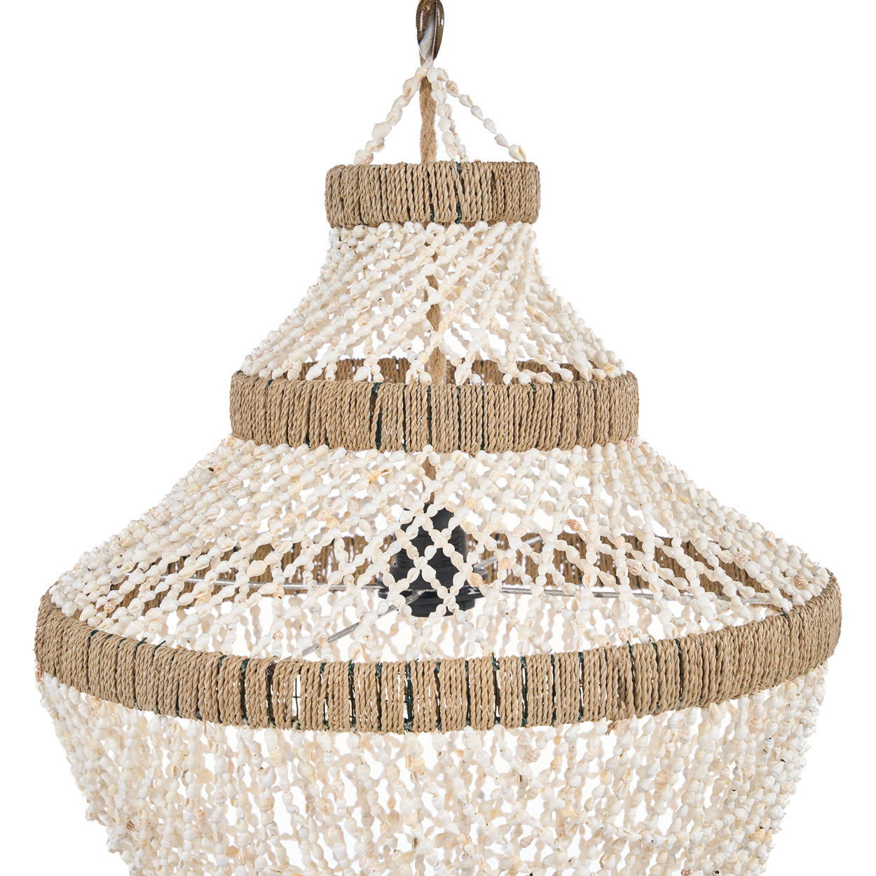 The Ocean Shell Chandelier - Natural - M