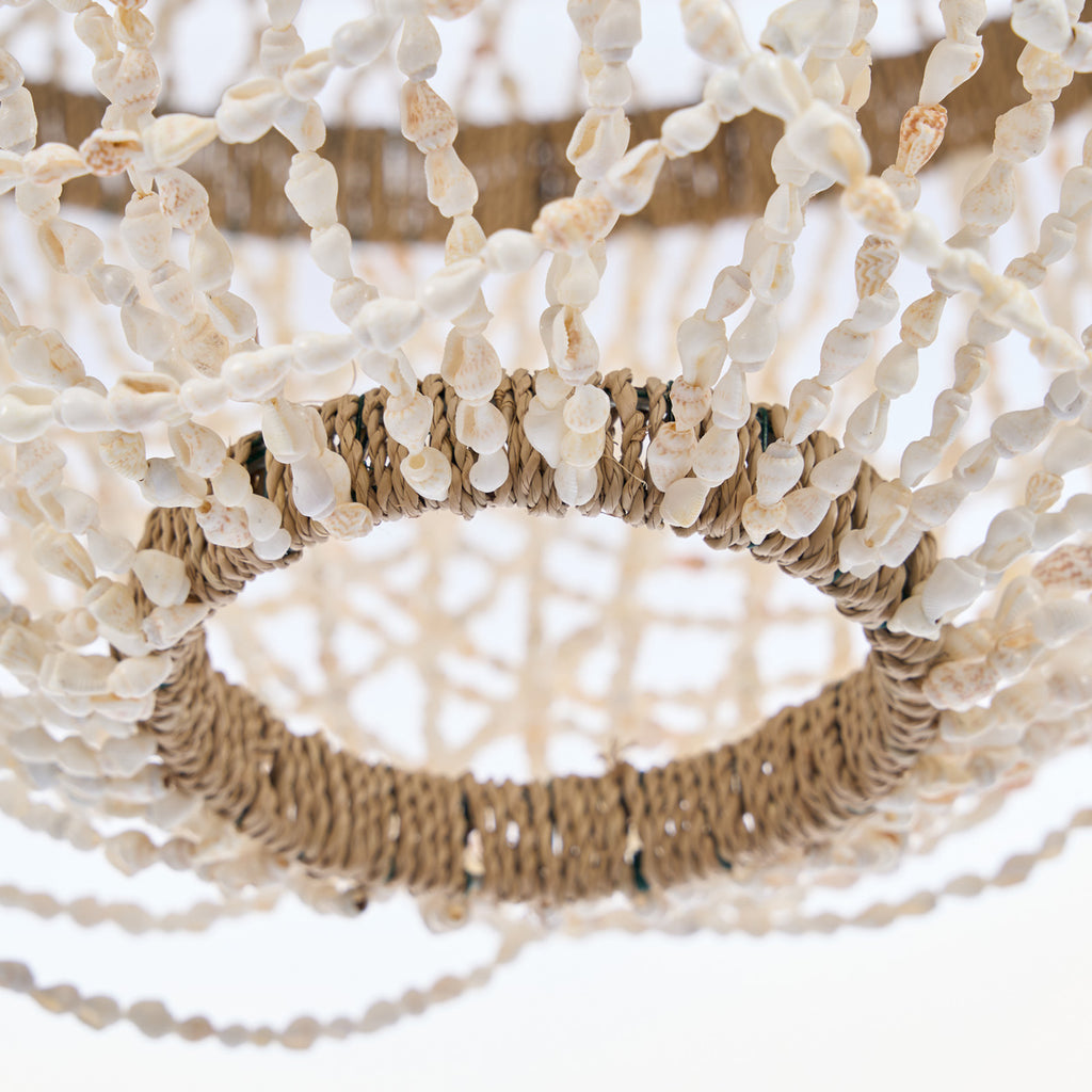 The Ocean Shell Chandelier - Natural - M