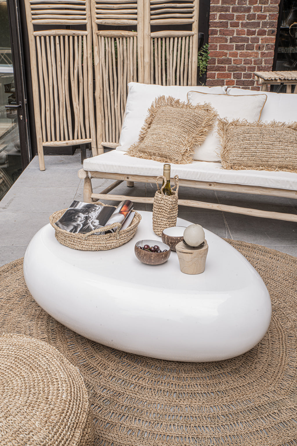 The High Gloss Coffee Table - White
