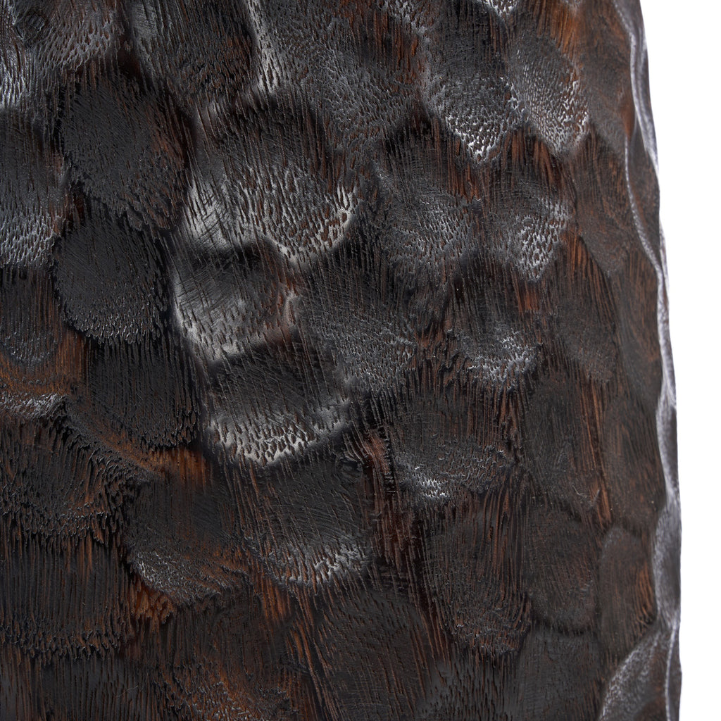 Round Dining Table - Dark Walnut