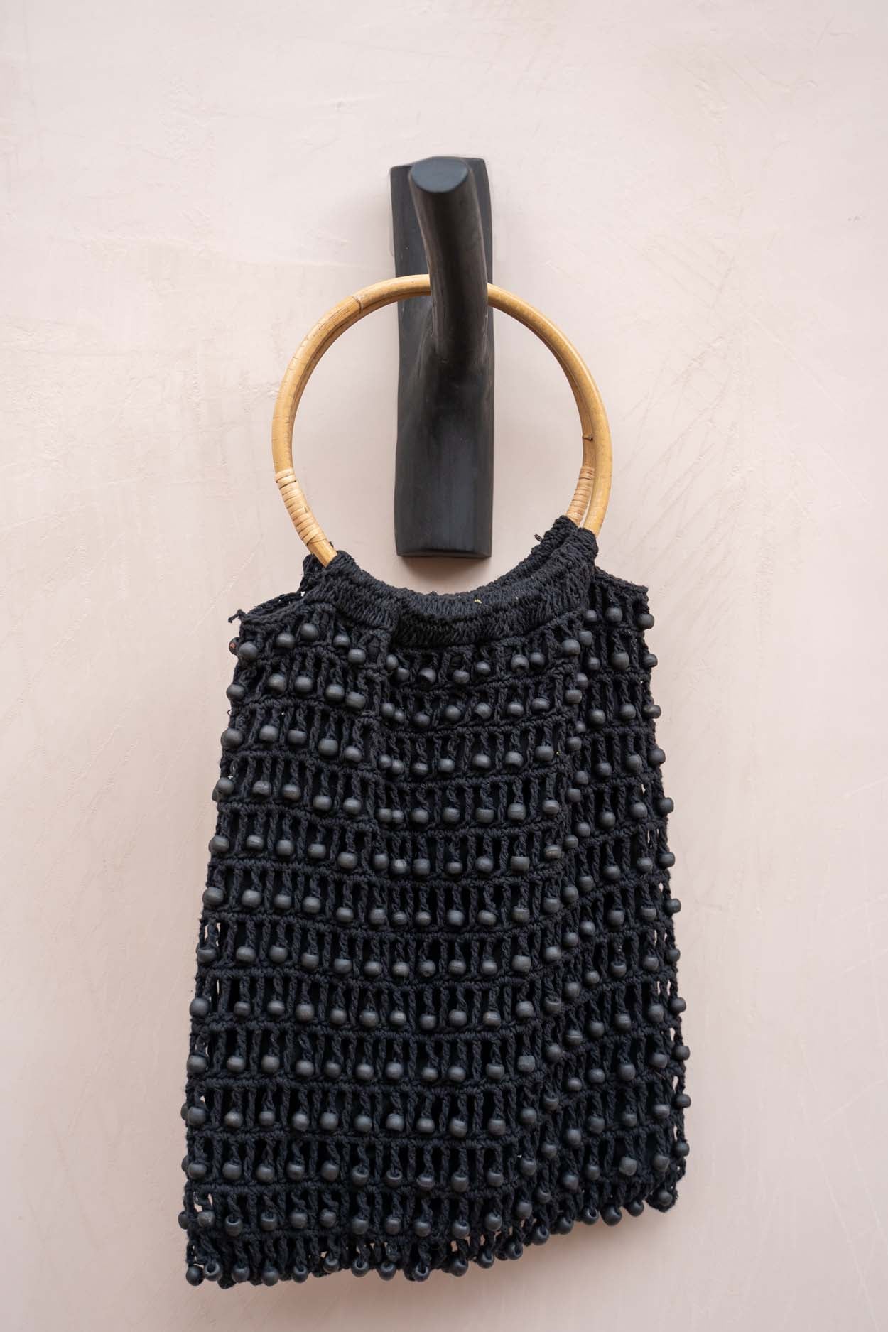 The Night in Night out Tote - Black