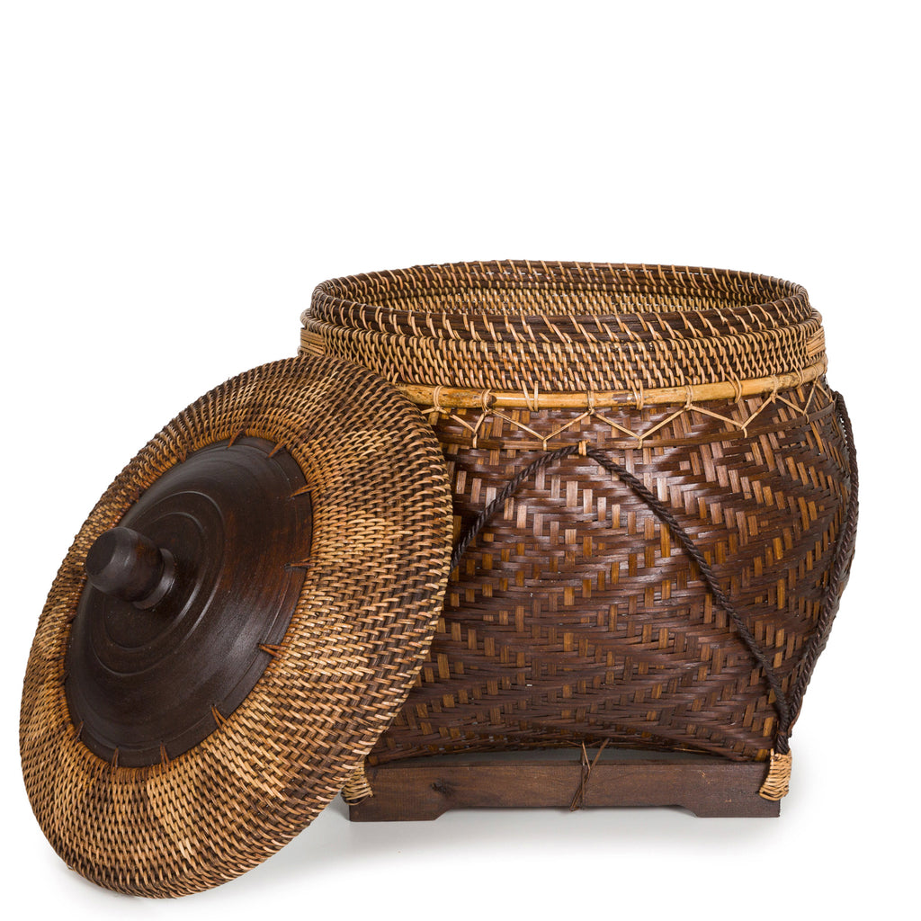 The Colonial Basket - Natural Brown