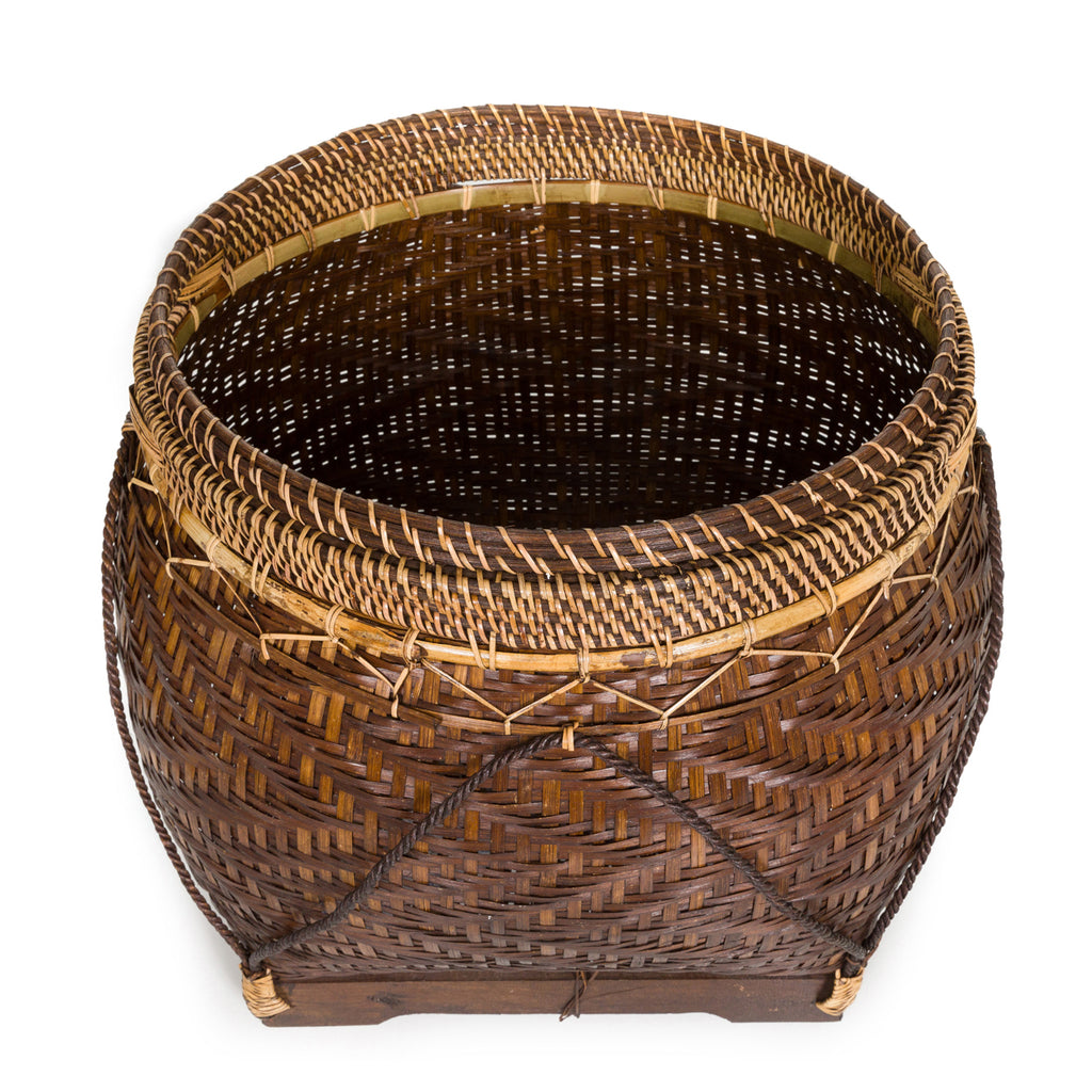 The Colonial Basket - Natural Brown