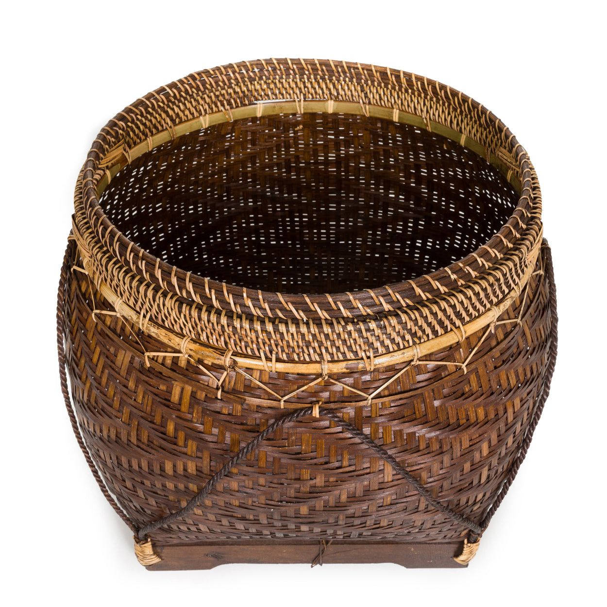 The Colonial Basket - Natural Brown