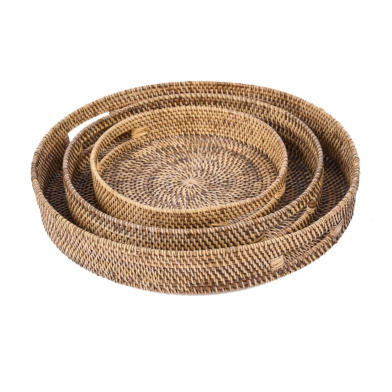 The Carry-All Trays - Natural Brown - S