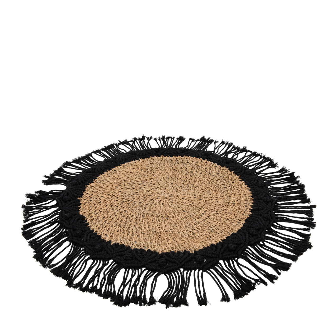 The Boho Center Piece - Natural Black