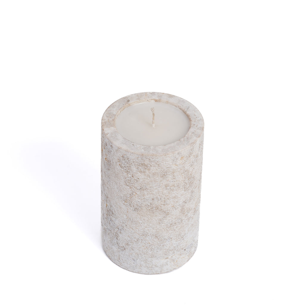 The Stone Candle Natural - L