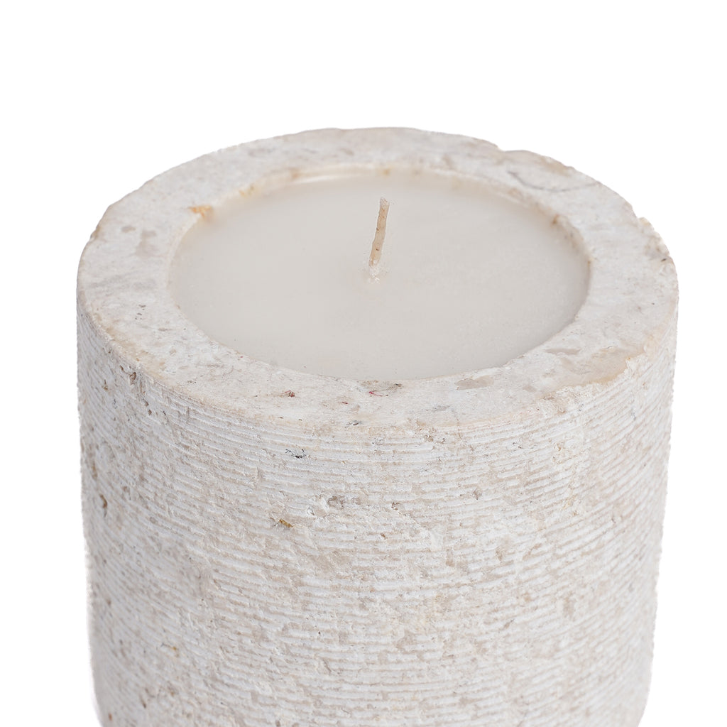 The Stone Candle - Natural - S
