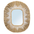 The Alang Alang Cotton Mirror - White Natural