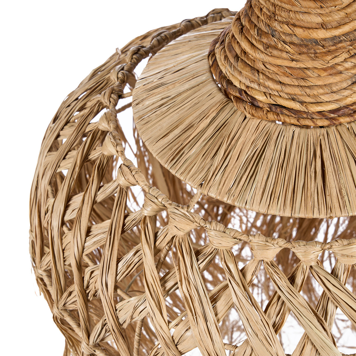 Fringed Pendant - Natural