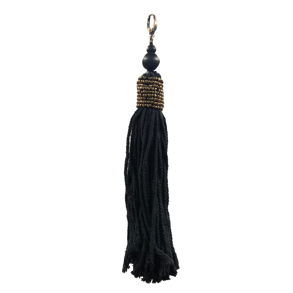 The Boho Chic Keychain - Black