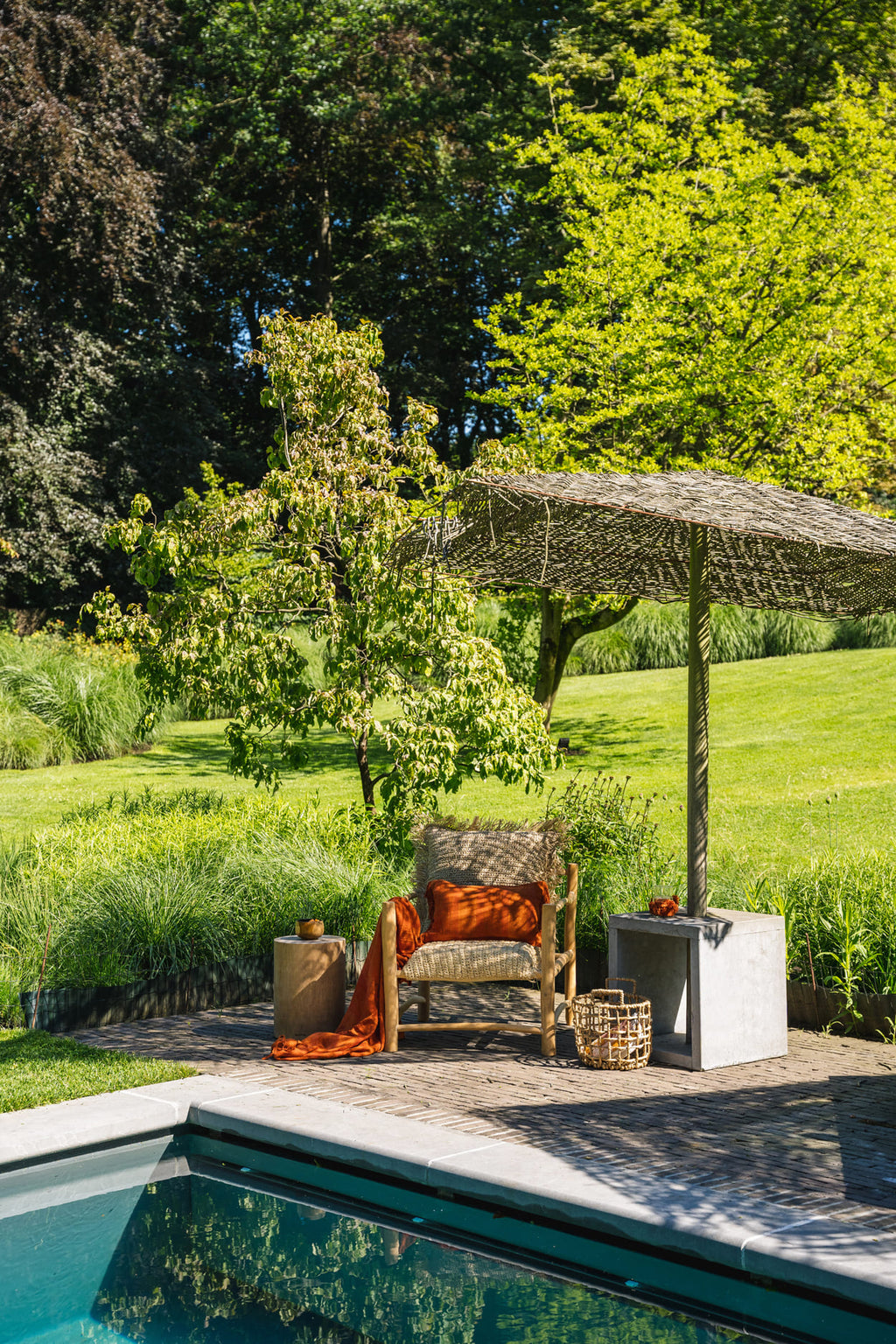 The Raffia One Seater - Natural