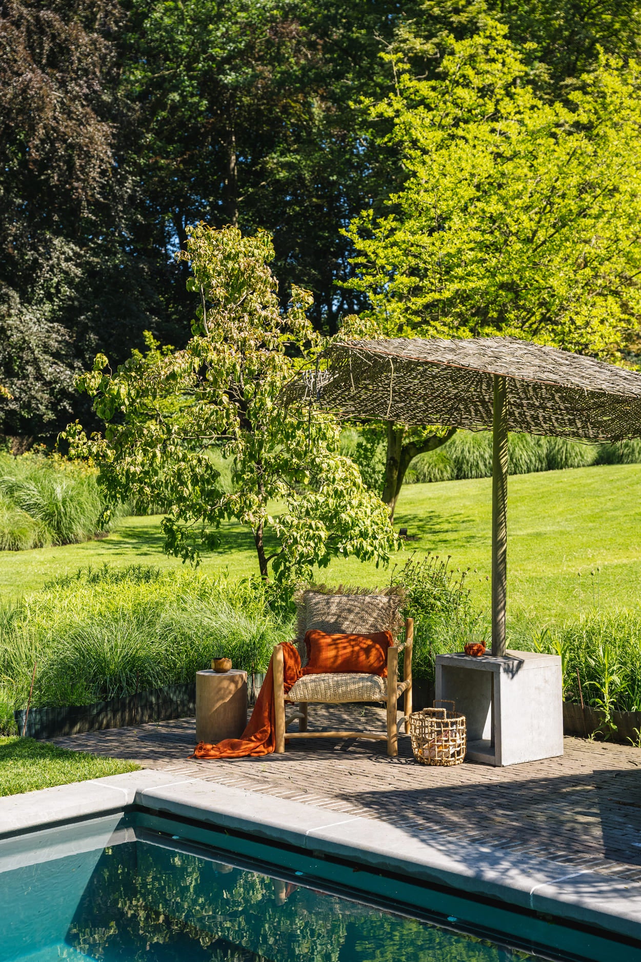 The Raffia One Seater - Natural