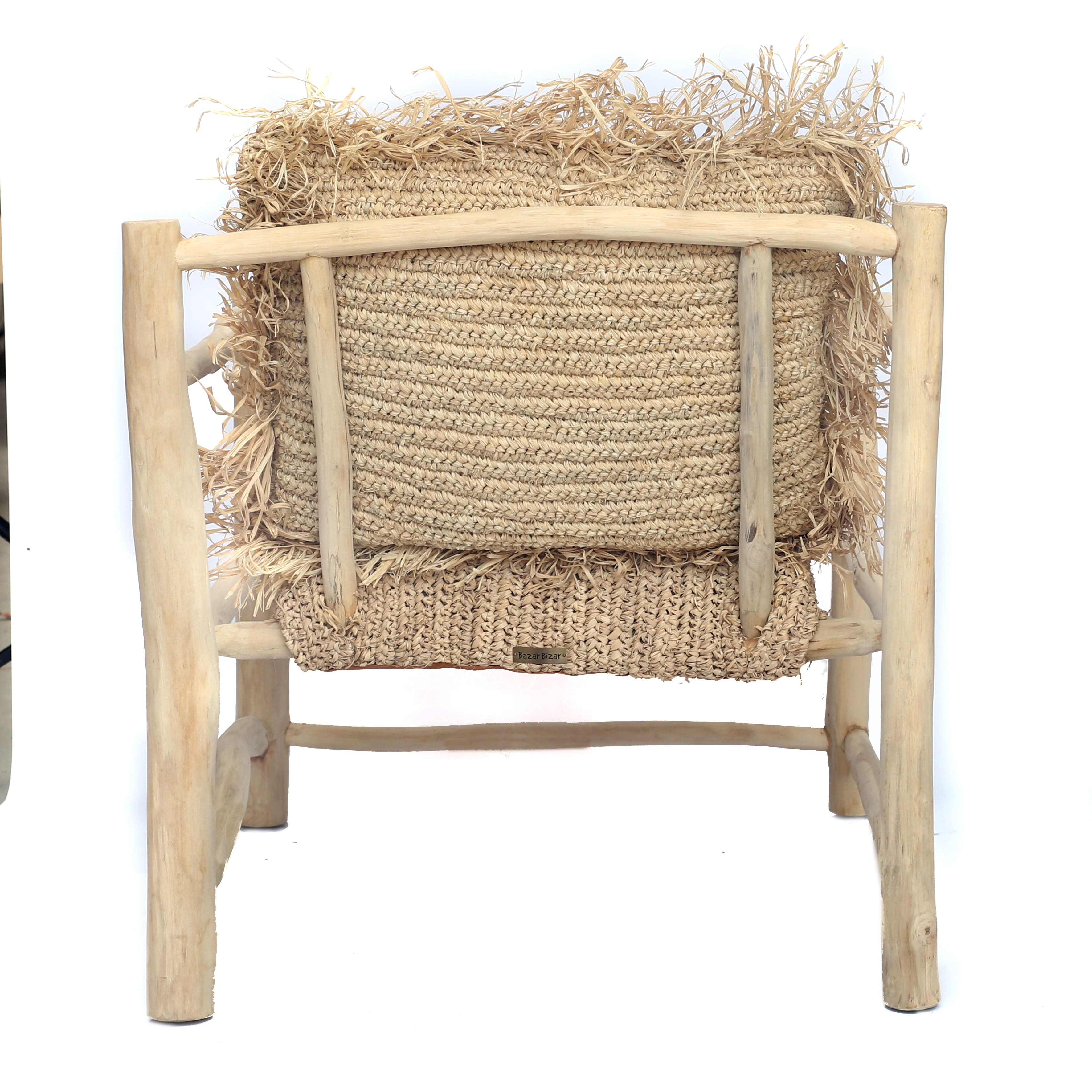The Raffia One Seater - Natural