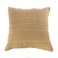 The Jute Cushion Cover - Natural - White Stitching - 60x60