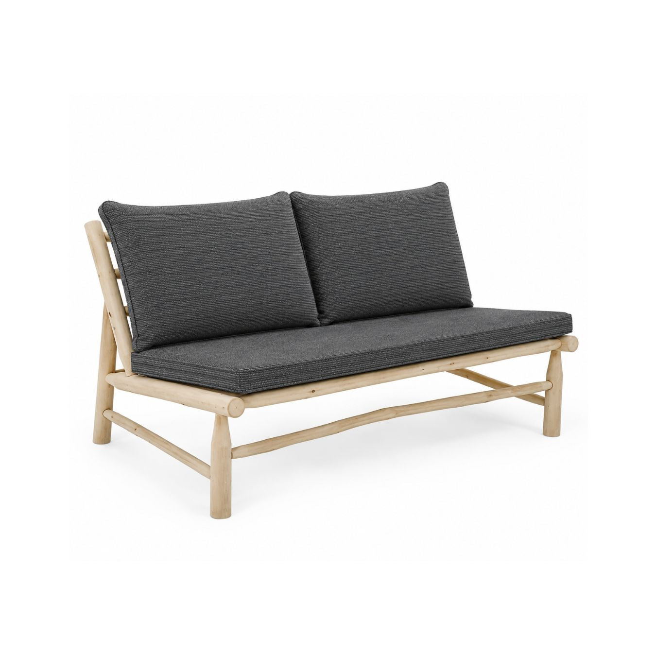 The Island Two Seater - Dark Grey