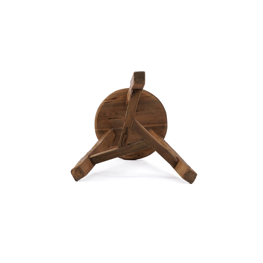 The Kabuki Bar Stool - Natural - Low