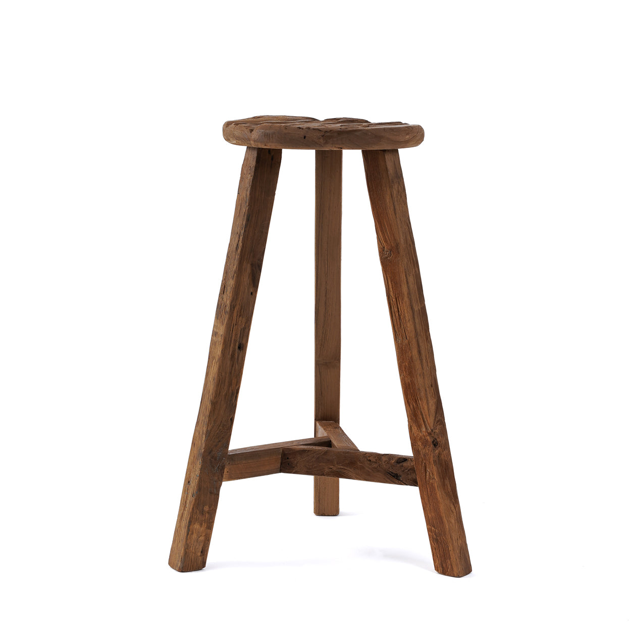The Kabuki Bar Stool - Natural - Low