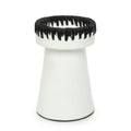 The Pretty Candle Holder - White Black - L