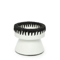 The Pretty Candle Holder - White Black - S
