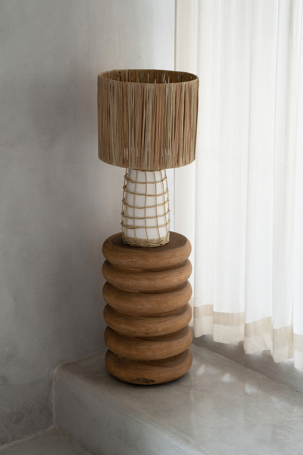 The Skiathos Table Lamp - Natural White