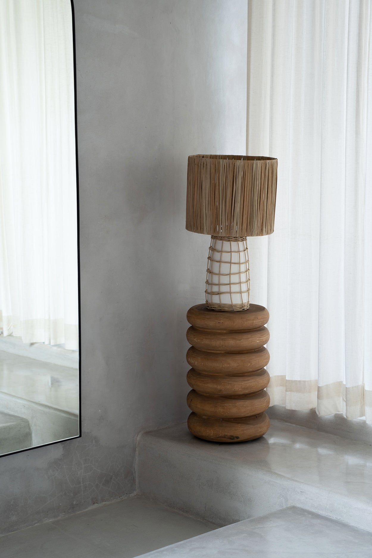 The Skiathos Table Lamp - Natural White