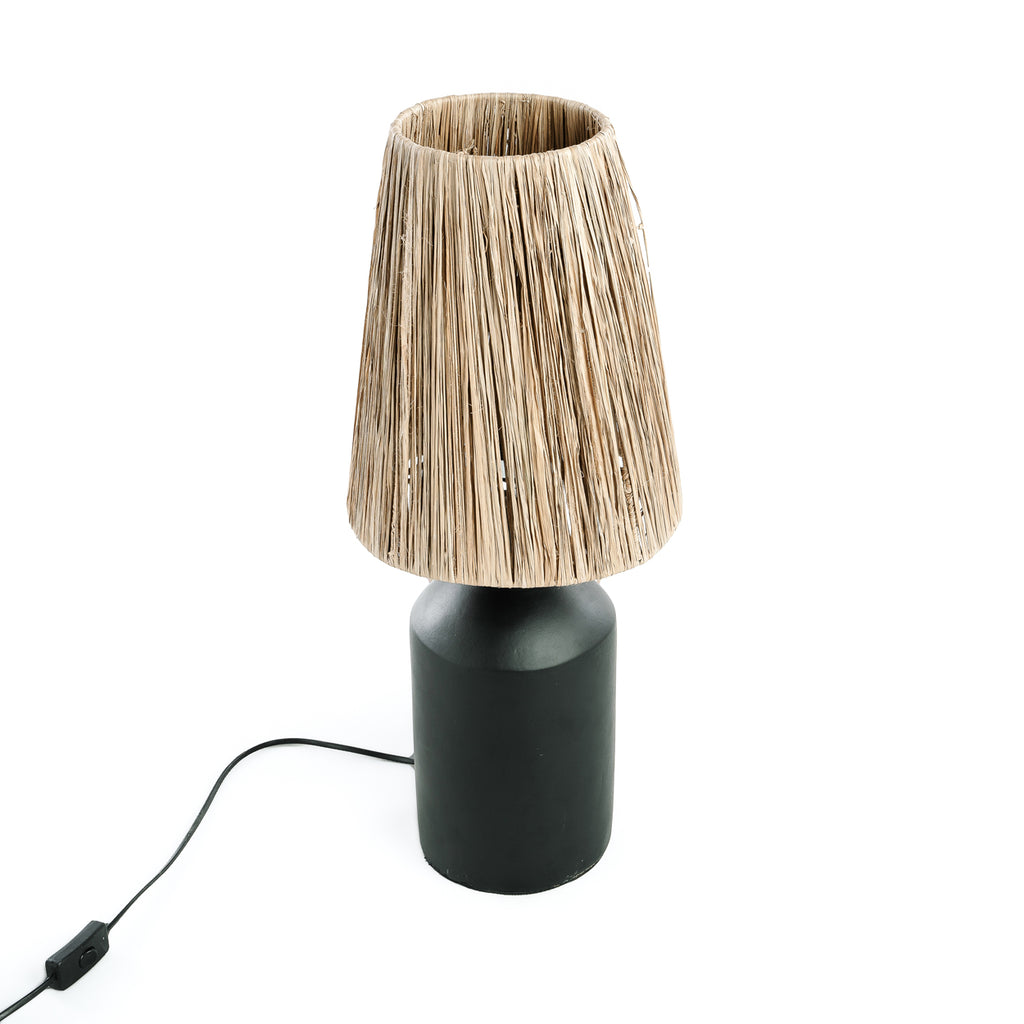 The Bedouin Table Lamp - Black Natural