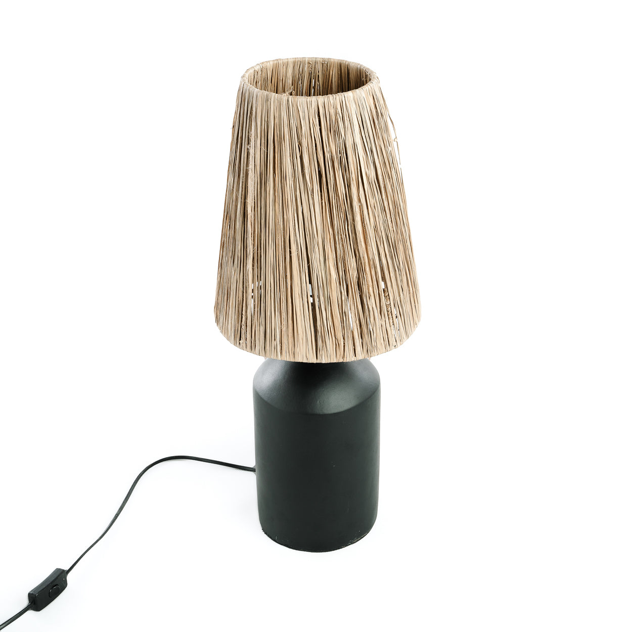 The Bedouin Table Lamp - Black Natural