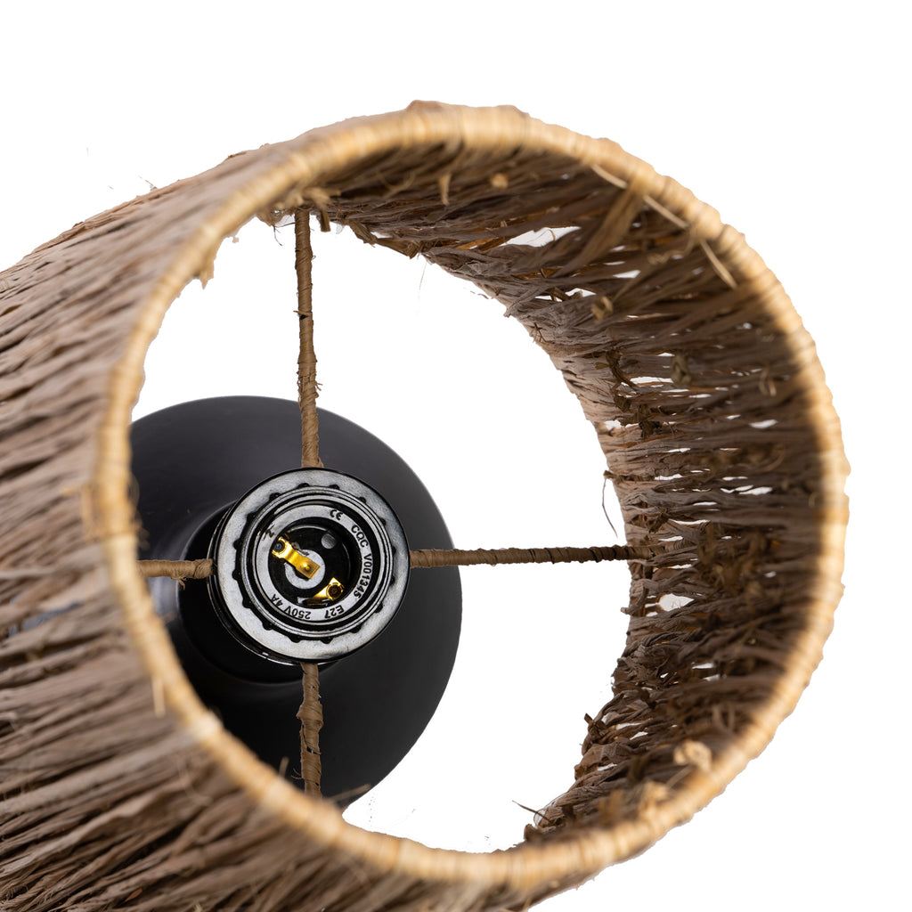 The Bedouin Table Lamp - Black Natural