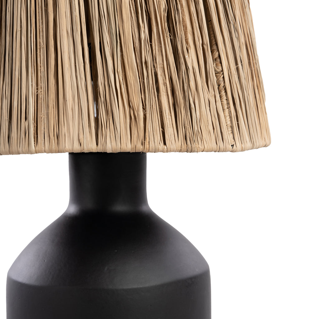 The Bedouin Table Lamp - Black Natural