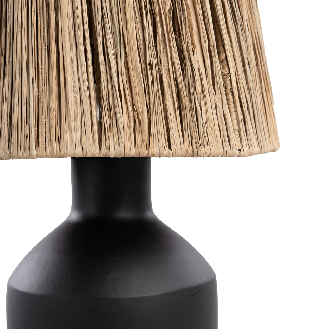 The Bedouin Table Lamp - Black Natural