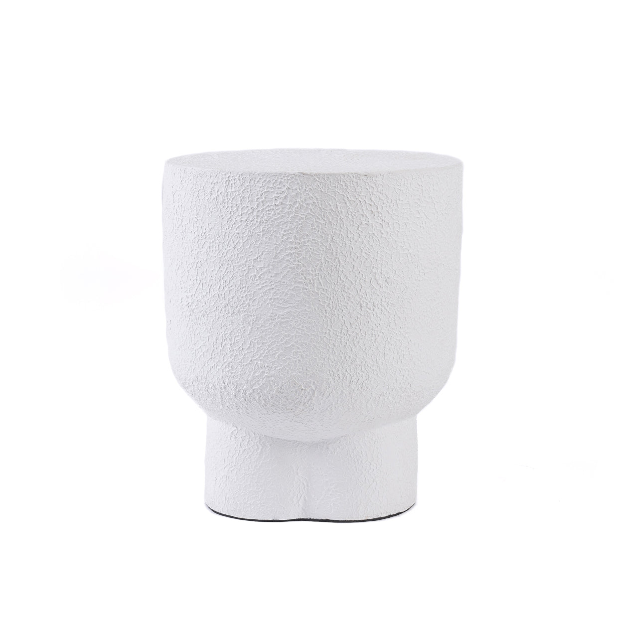 The Yakubu Side Table - White
