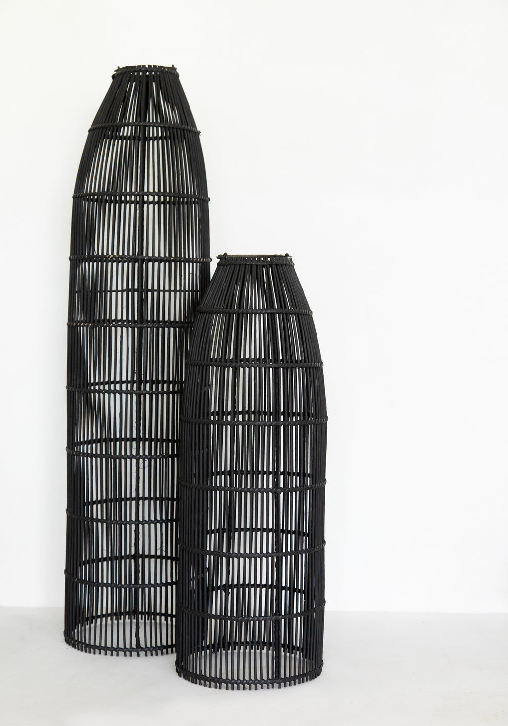 The Fish Trap Pendant - Black - M