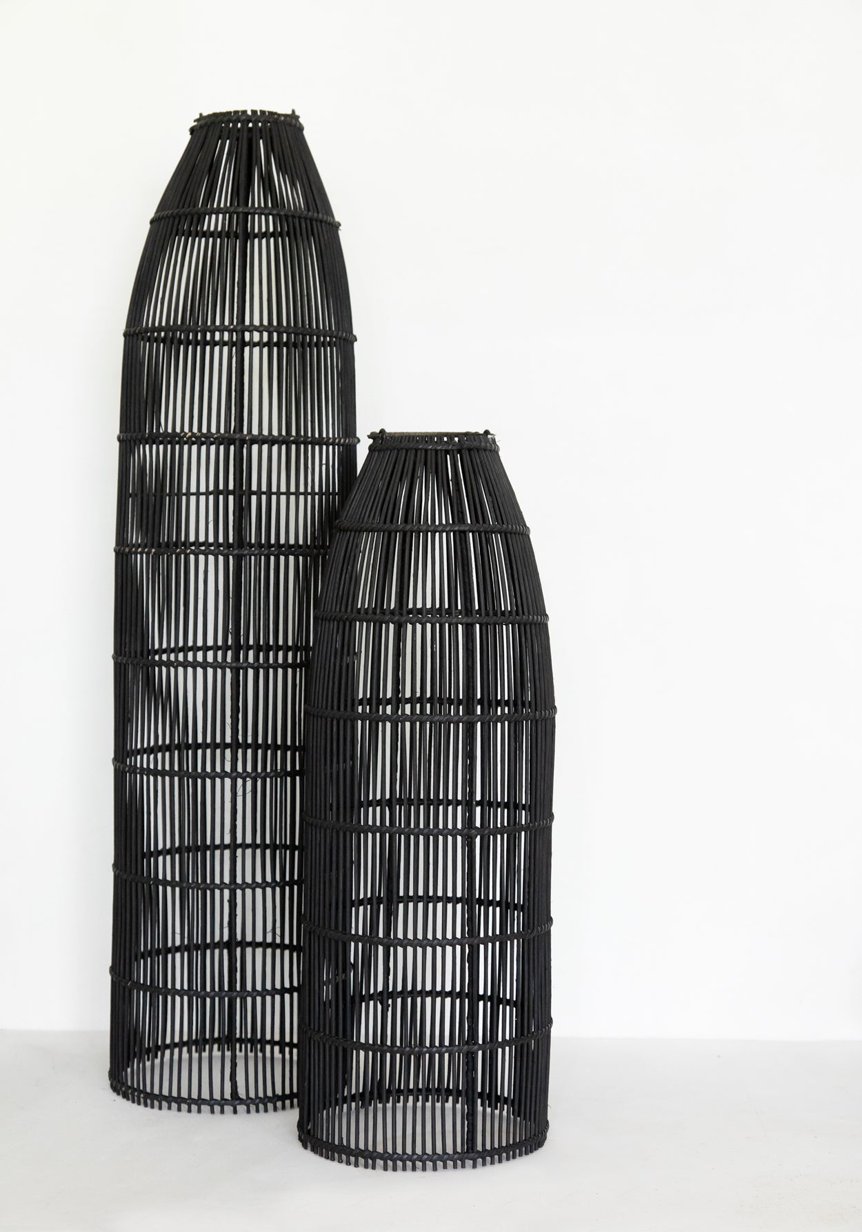 The Fish Trap Pendant - Black - M