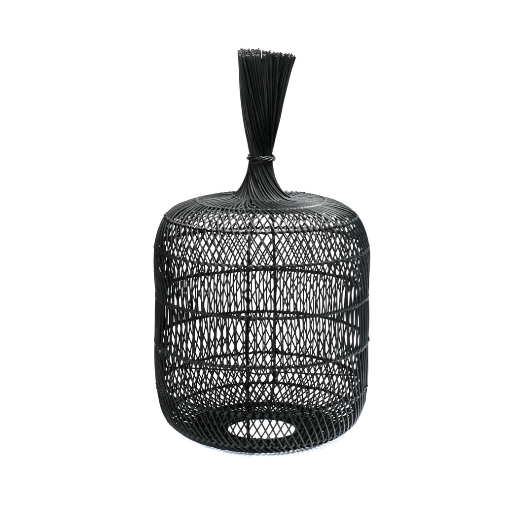 The Dumpling Floor Lamp - Pendant - Black_L