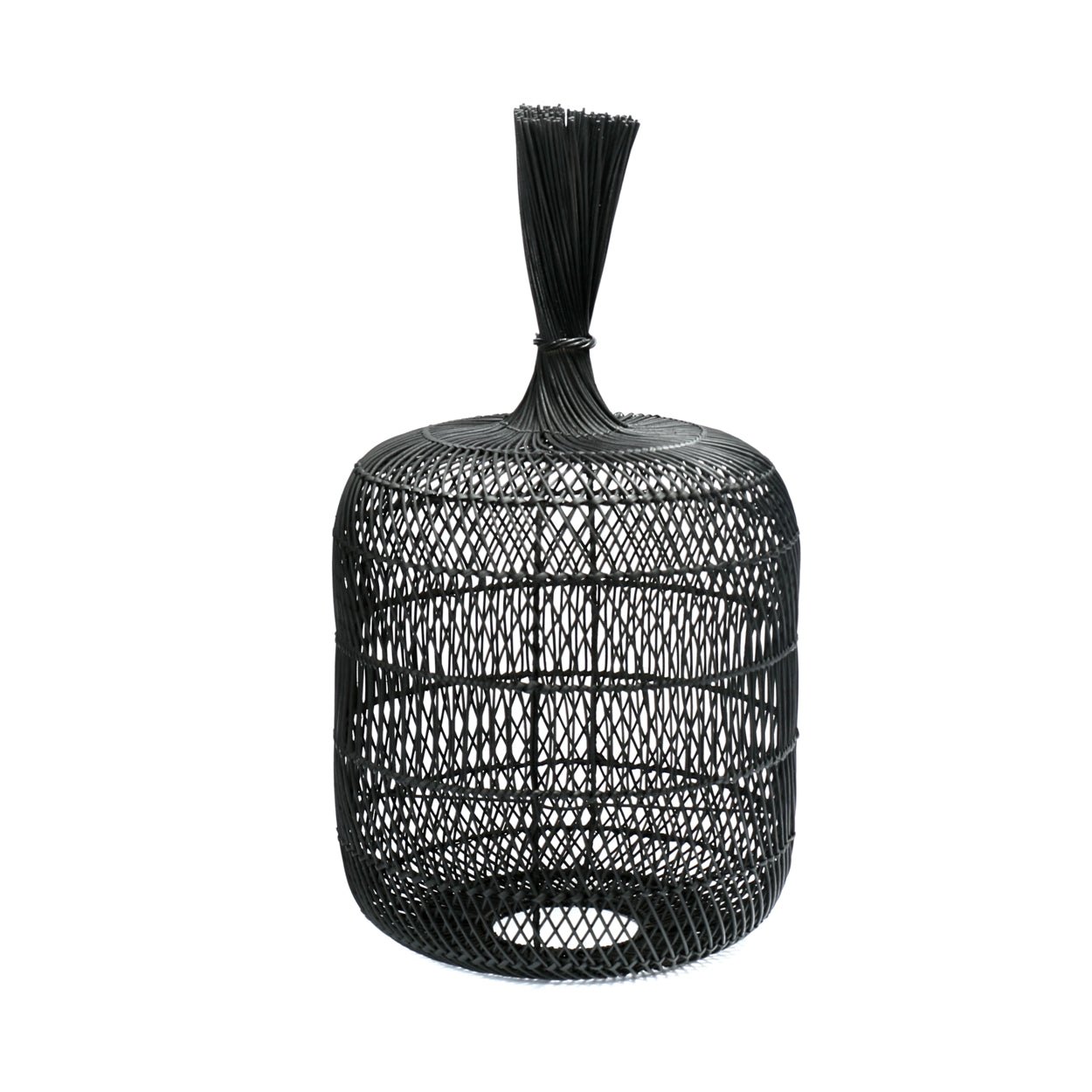 The Dumpling Floor Lamp - Pendant - Black_L