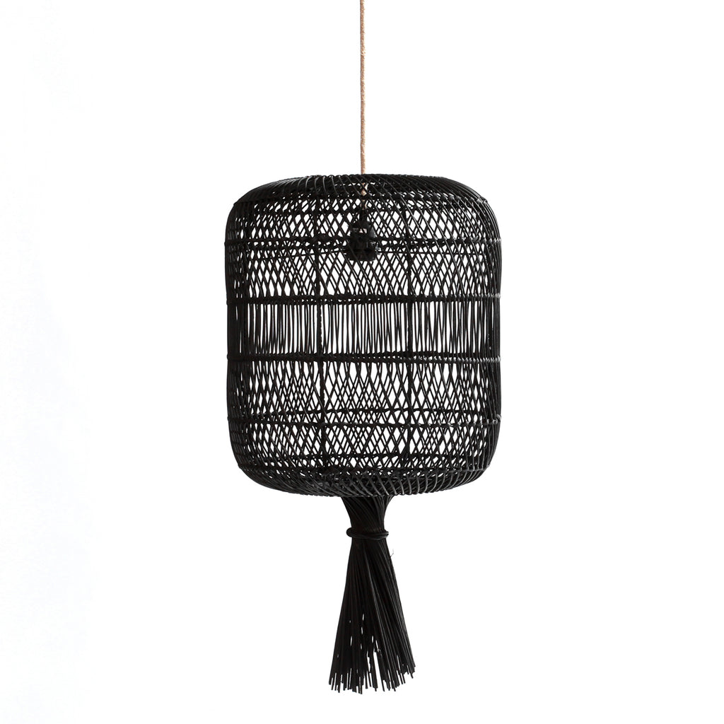 The Dumpling Floor Lamp - Pendant - Black_L