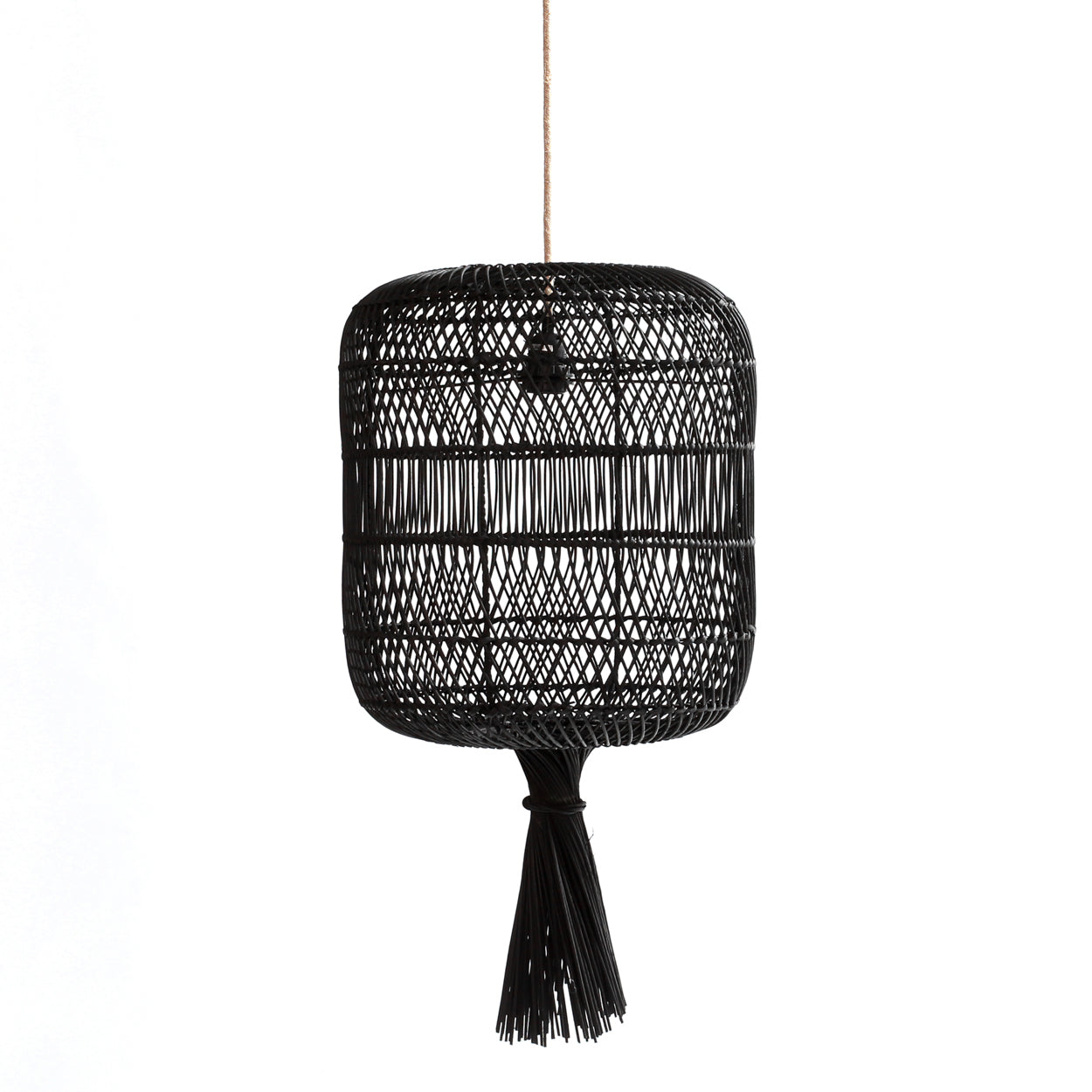 The Dumpling Floor Lamp - Pendant - Black_L
