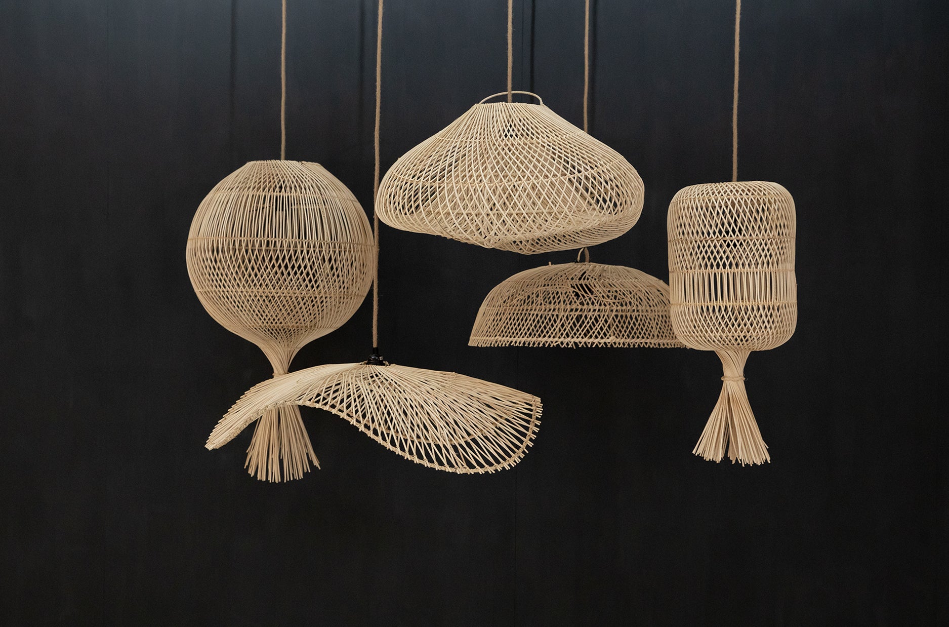The Paraguas Pendant - Natural - M